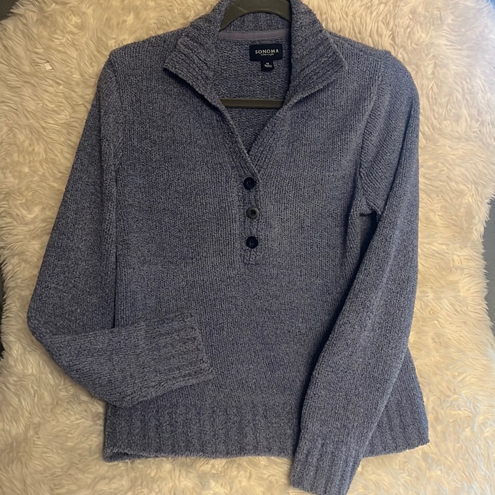 Blue Sonoma sweater size medium